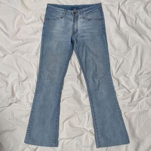 Perfect y2k low rise flared jeans